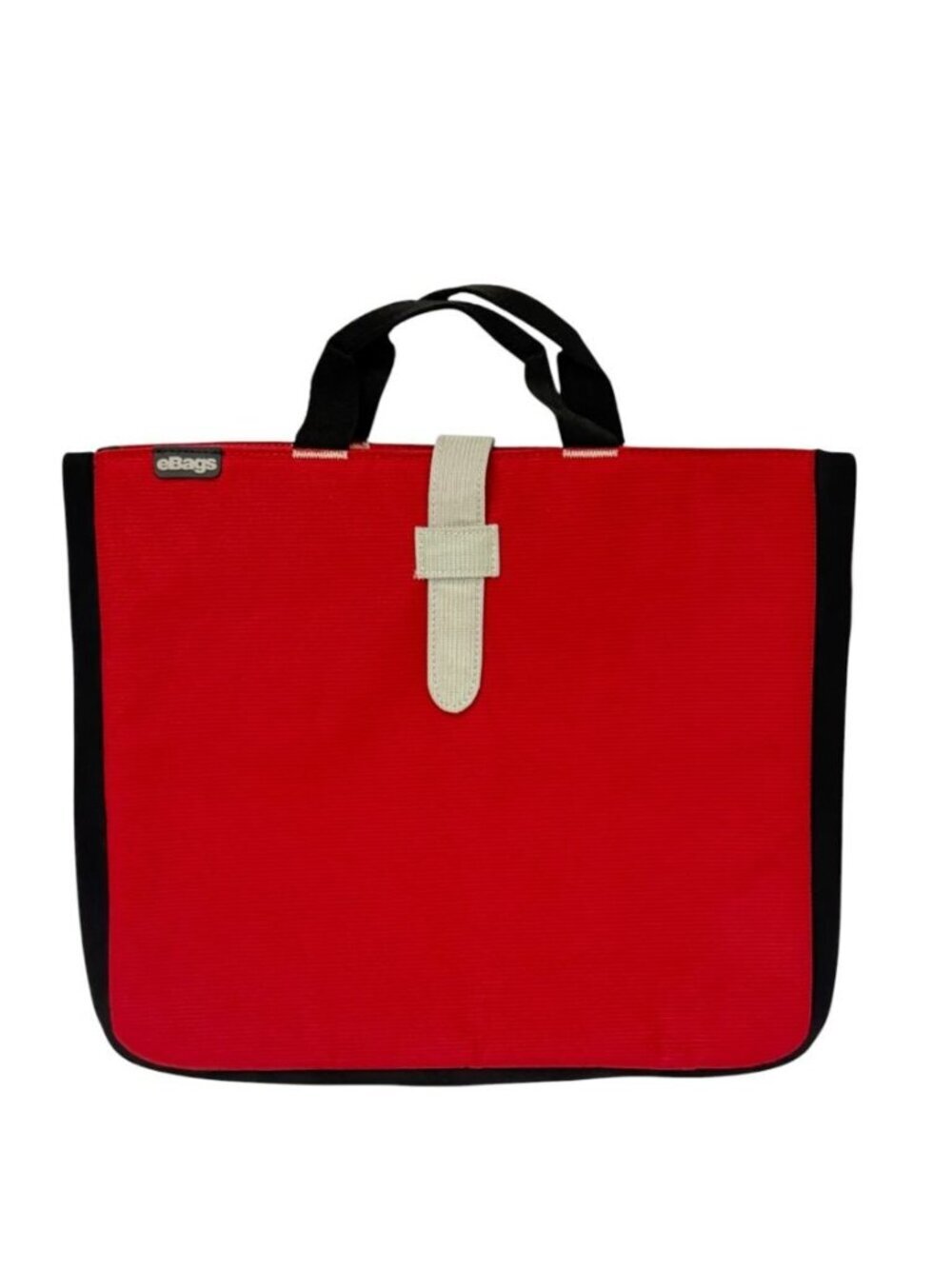 eBags Laptop Sleeve Tote EB2115-10 Double Handles Padded Red Travel Organizer